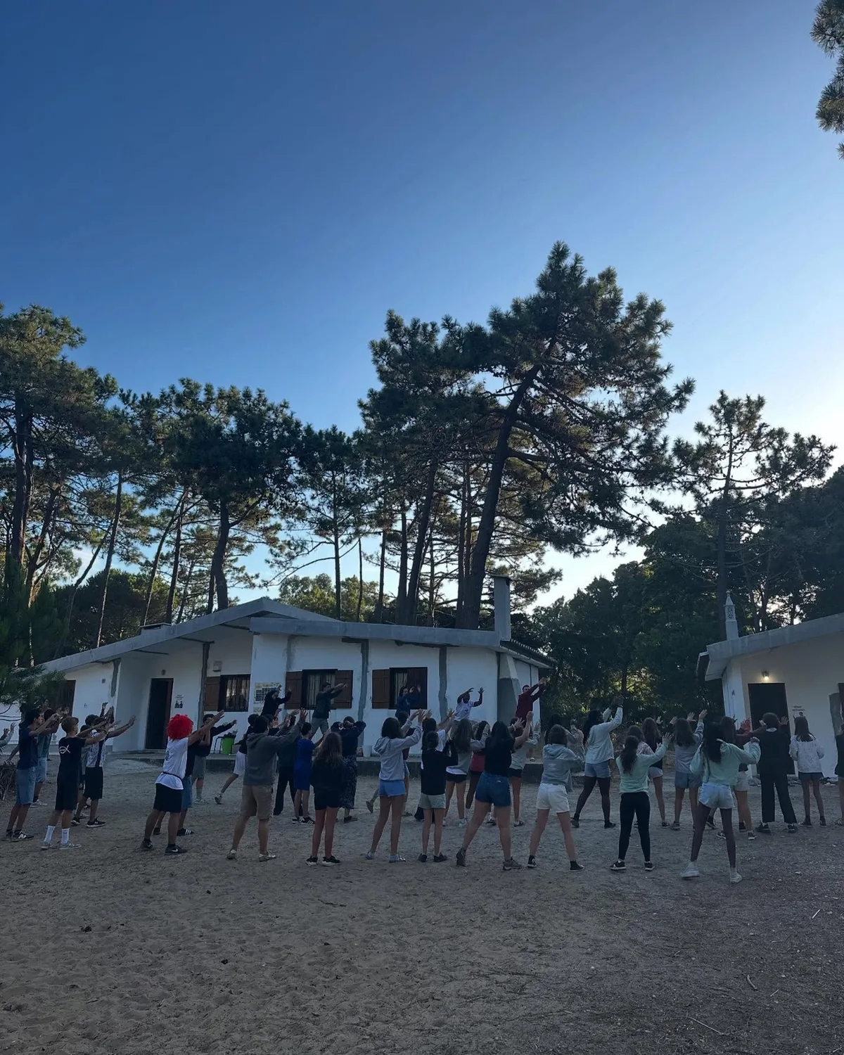 Actividade de grupo no Campo de Férias ICTHUS