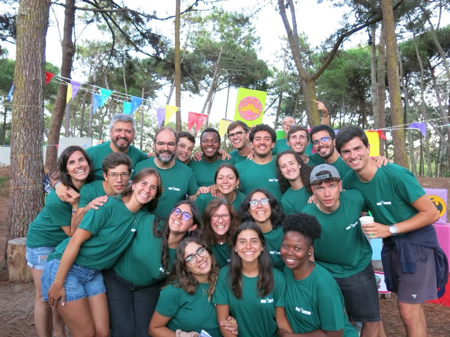Equipa de animadores do Campo de Férias ICTHUS